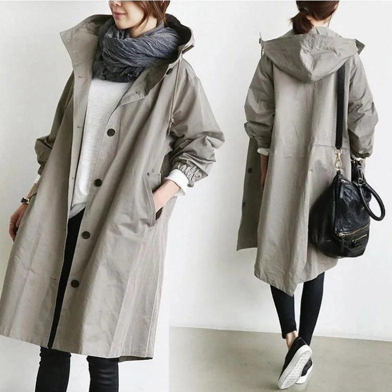 Keeley | Trendige Damen Elegante Windjacke Locker Bequem