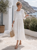 Dai | Lässiges Kleid Einfarbiges Design