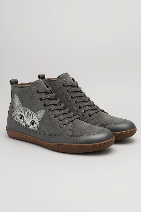 Eleio | Schuhe mit Katzenprint