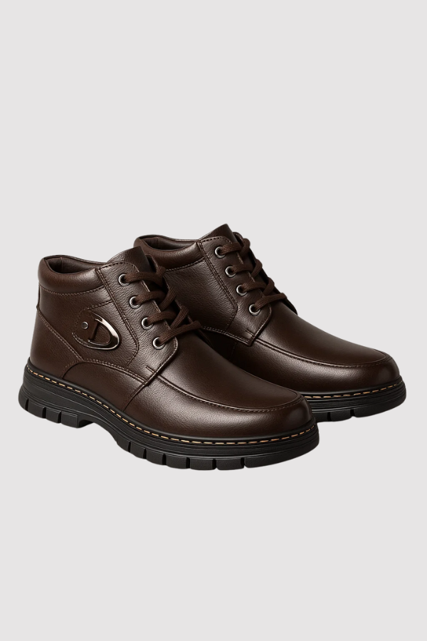 Eloris | Lederstiefel mit Fleece-Futter