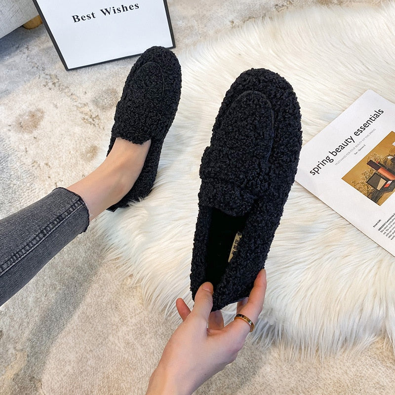 Arielle - Plüschschuhe mit rutschfester Sohle