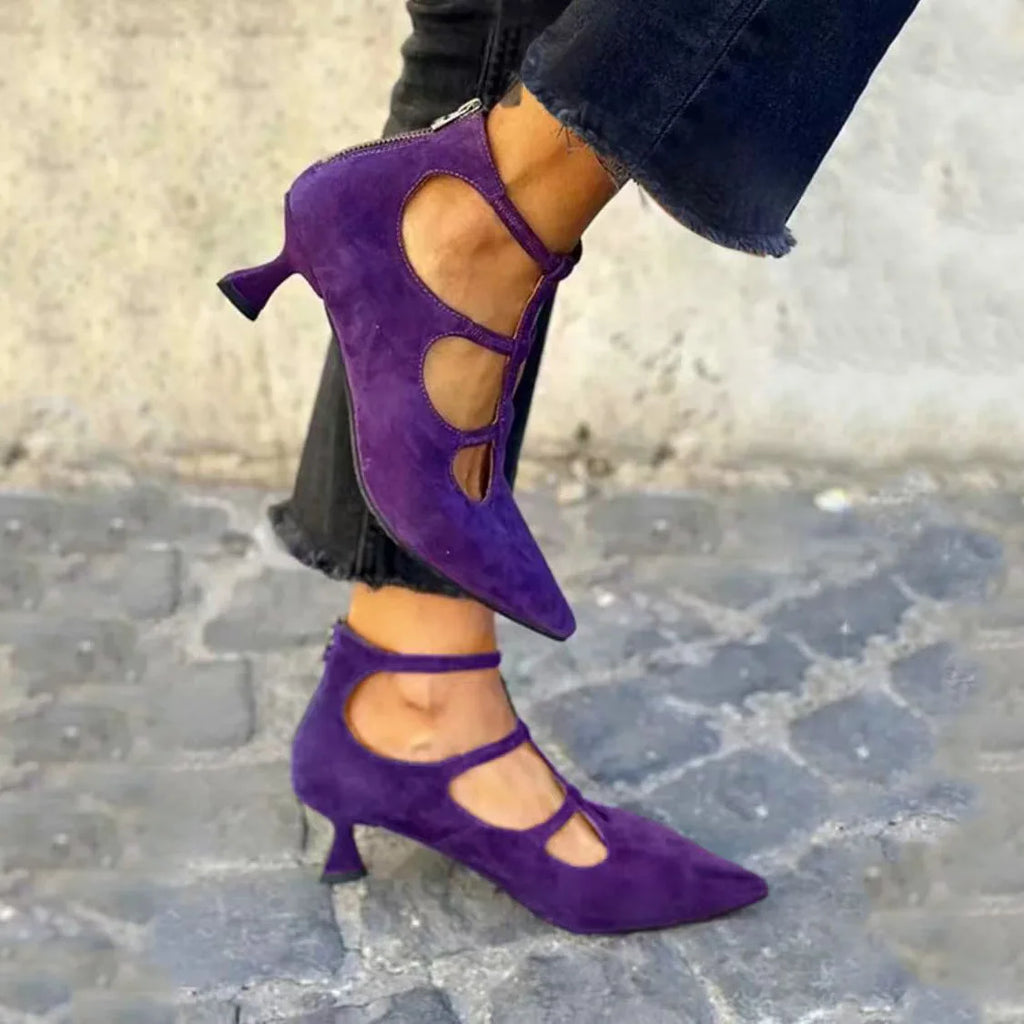 Esmeralda | Neue Sommer High Heels Schuhe Damen Spitz Zehen Stiletto Schuhe