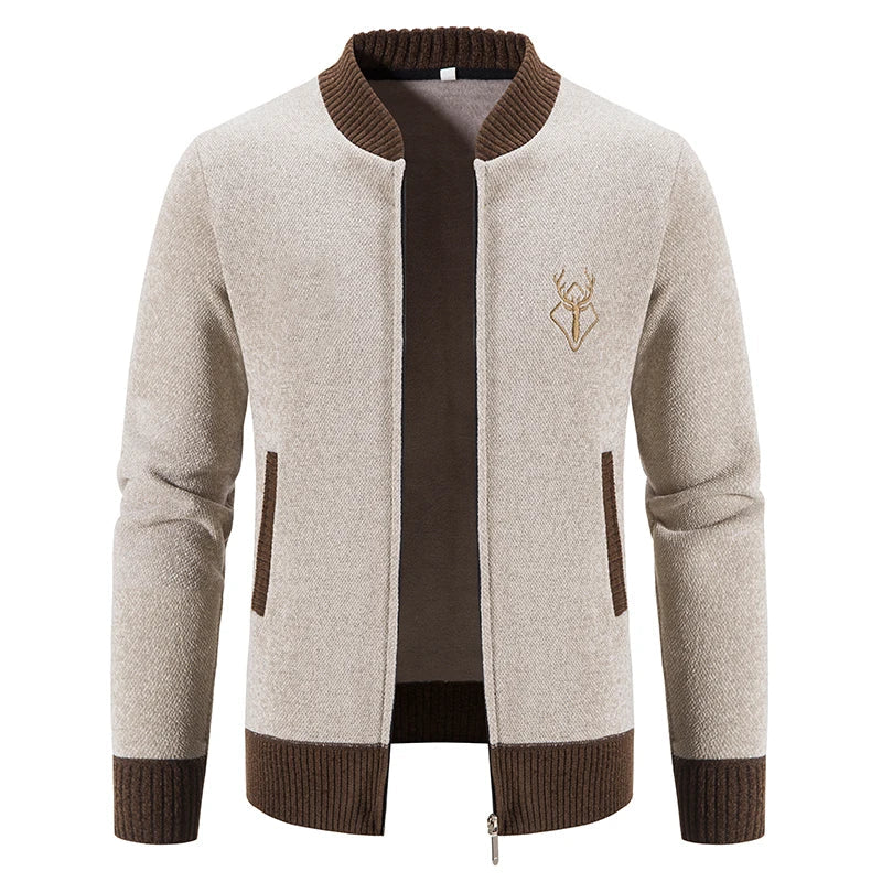 Benuel | Strickjacke mit Reißverschluss und Taschen