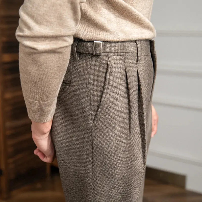Nikoan | Klassische High Waist Hose