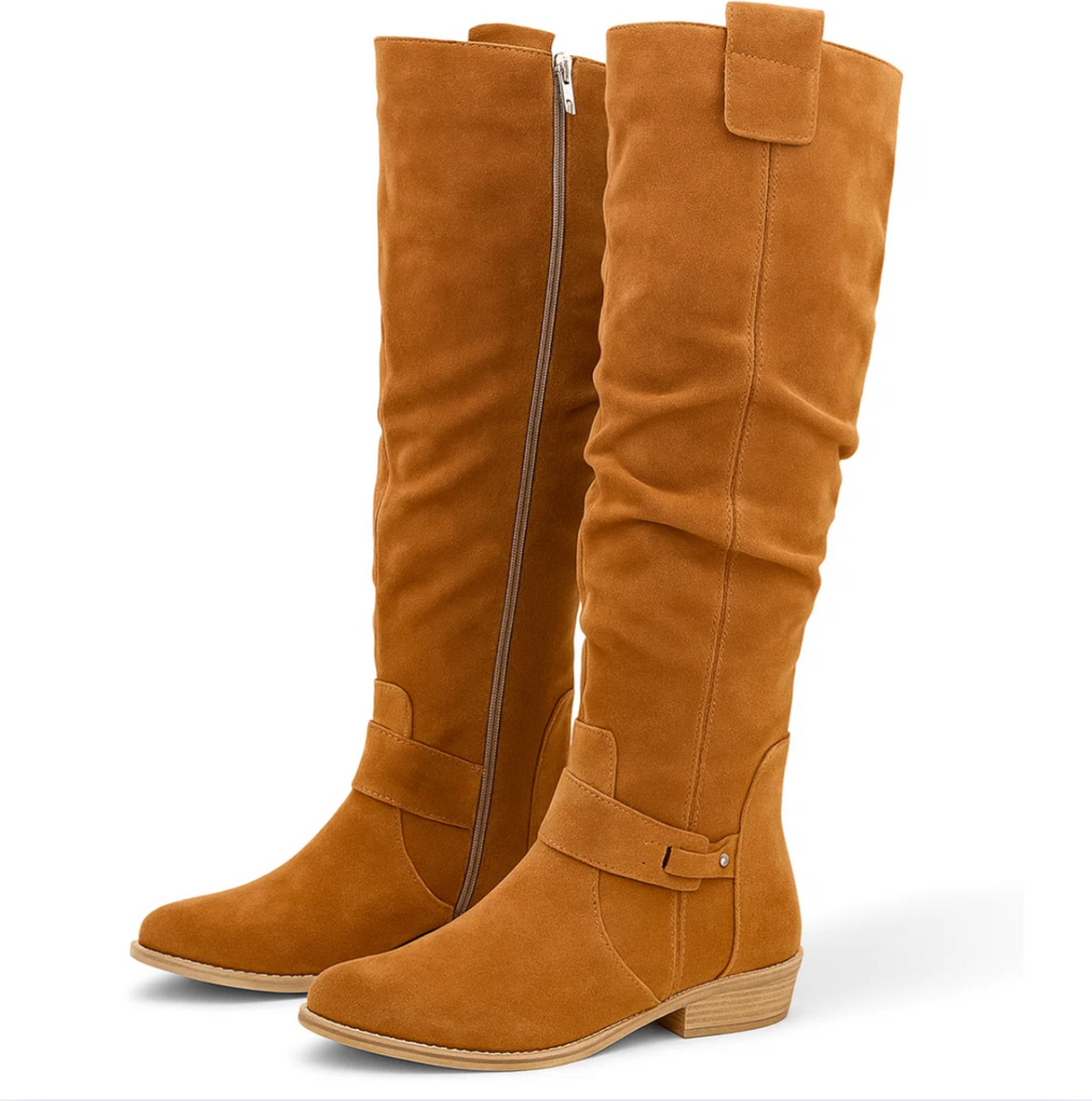 Dani Elegante Wildlederstiefel