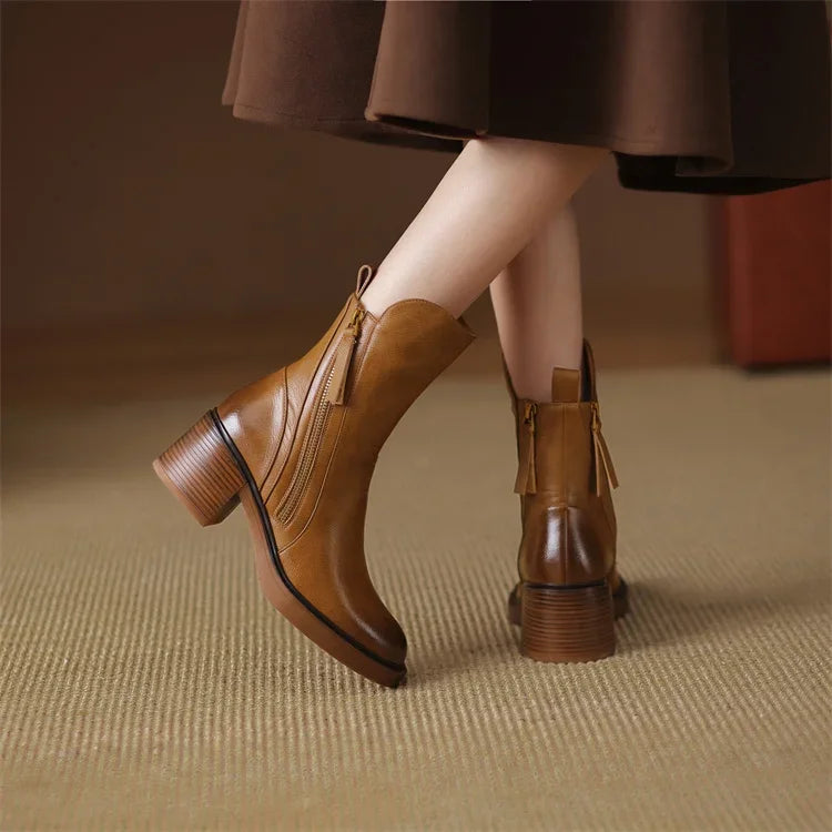 Grazia Elegante Herbst Stiefeletten