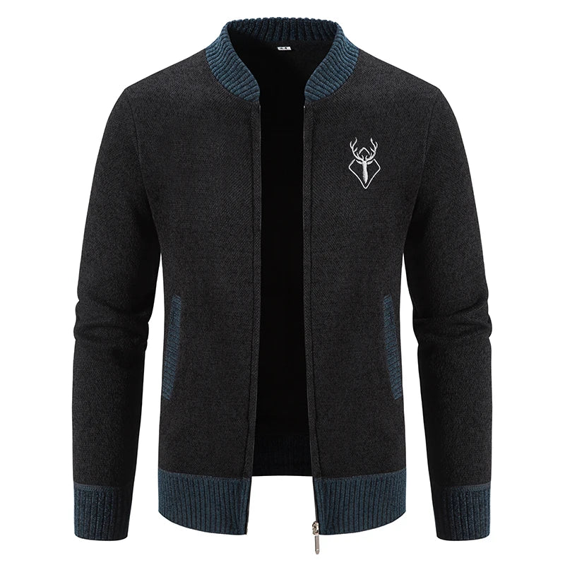 Benuel | Strickjacke mit Reißverschluss und Taschen