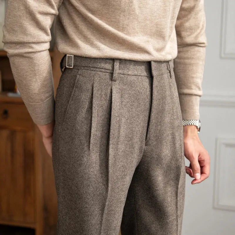 Nikoan | Klassische High Waist Hose
