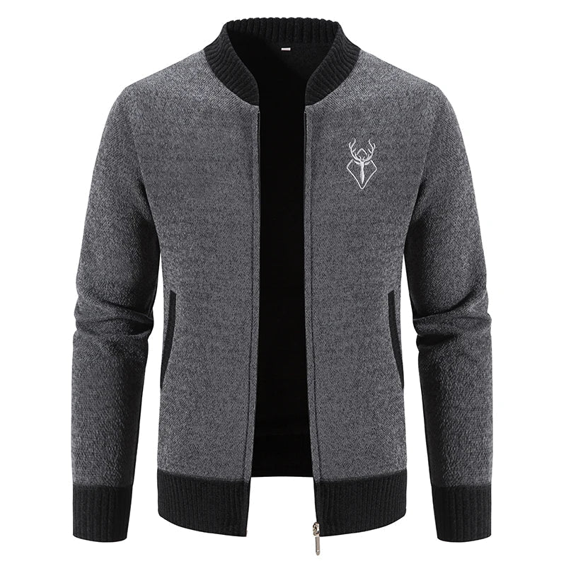 Benuel | Strickjacke mit Reißverschluss und Taschen