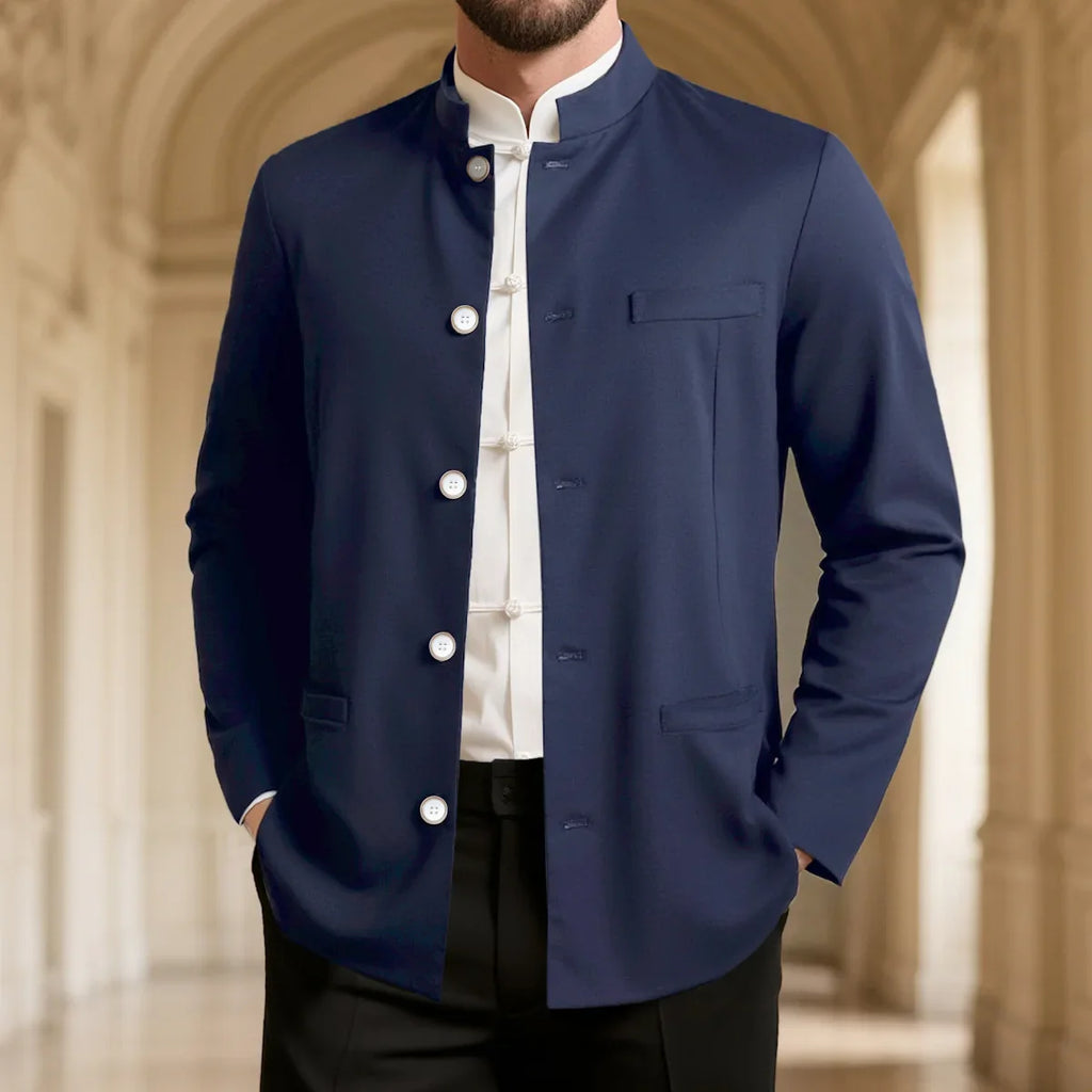 Nico | Herren Slim Fit Casual Cheongsam Jacke