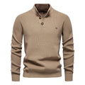 Benenas | Herrenpullover mit Knopfdesign