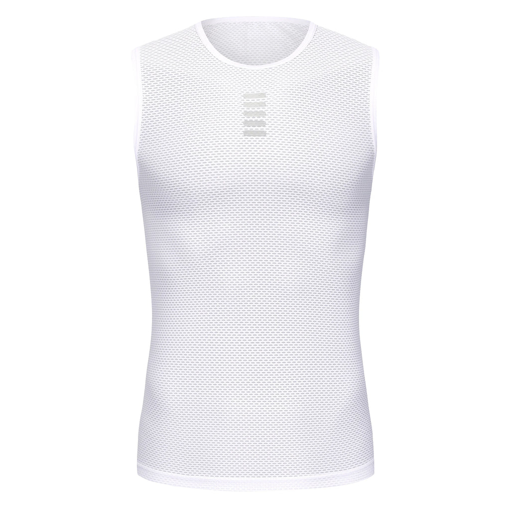 Drei | Ärmelloses Mesh-Radtrikot als Baselayer