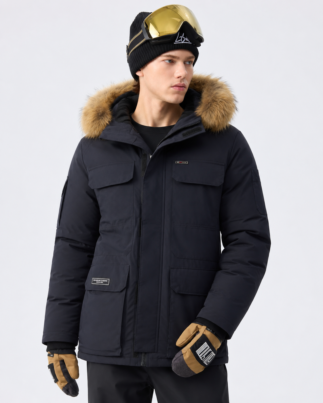 Theoenis | Elegante Herren Winterjacke
