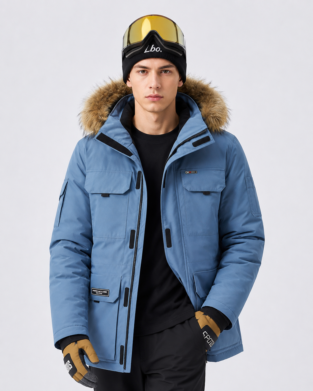 Theoenis | Elegante Herren Winterjacke