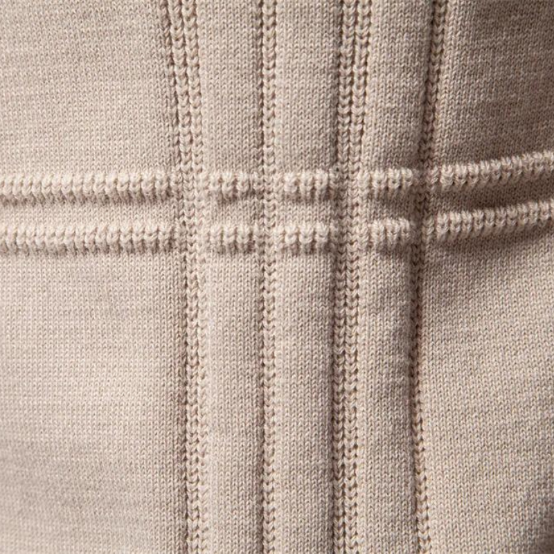 Caranr | Stilvoller Herrenpullover mit Karodesign