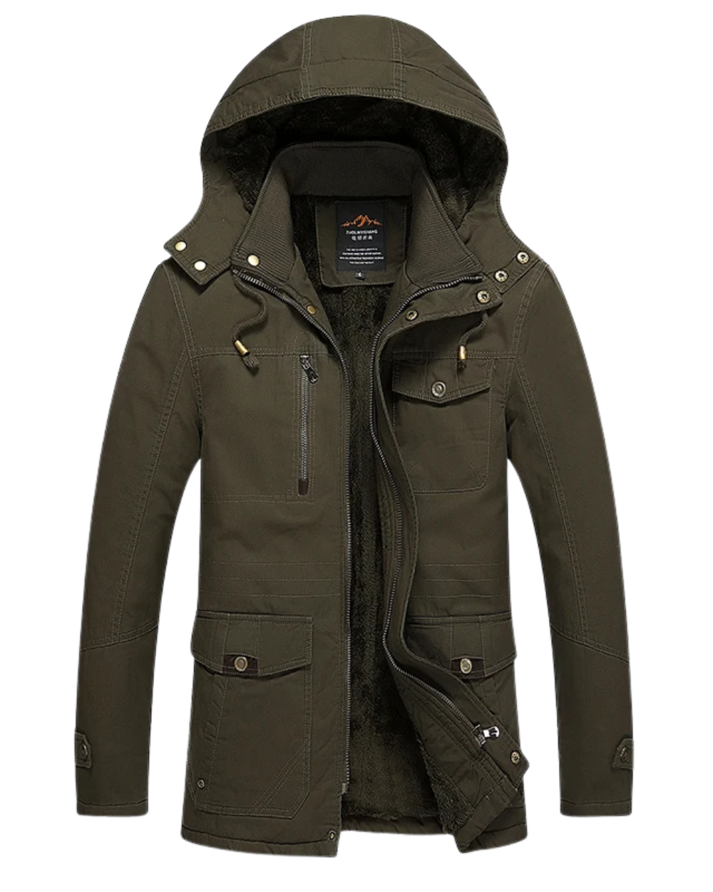 Benener | Elegante Baumwollgefütterte Winterjacke