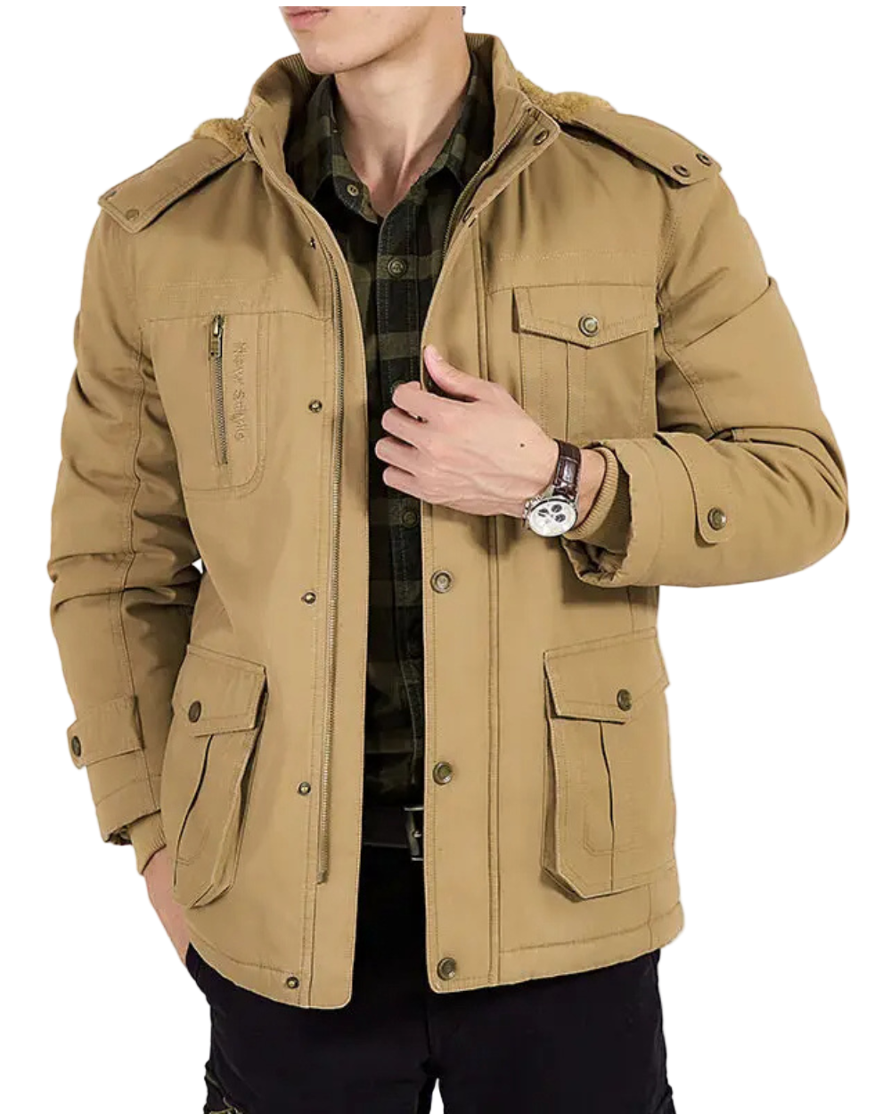 Rafenor | Elegante Gepolsterte Bomberjacke