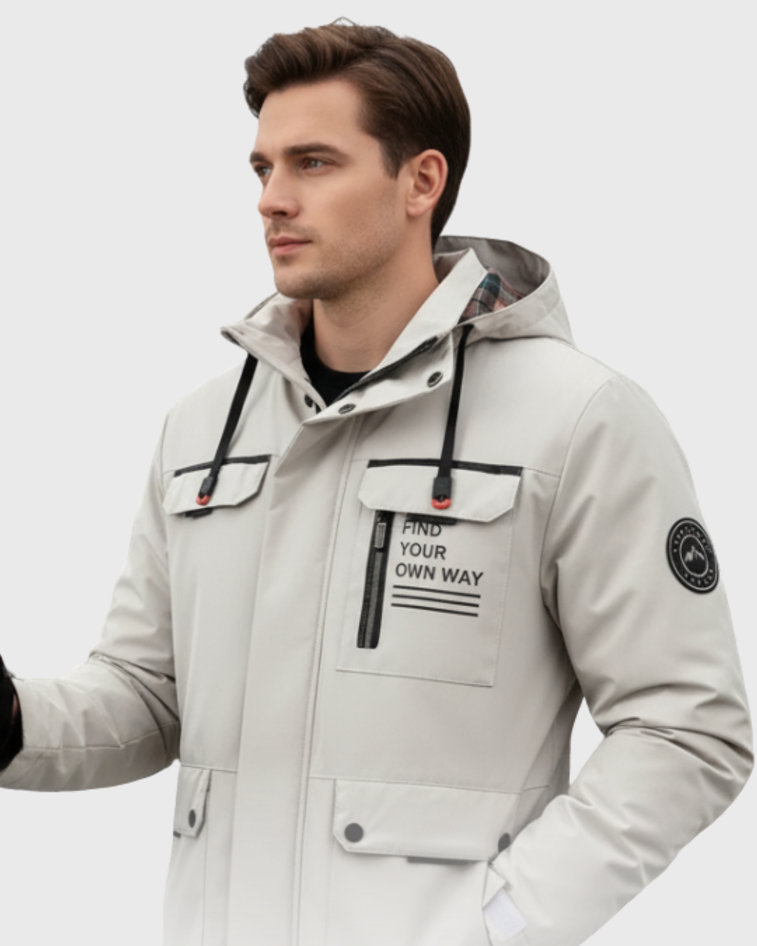 Gabarer | Herren-Winterjacke mit Kapuze