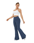 Damen Jeans mit ausgestelltem Bein und bequemem Sitz