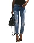 Damen Jeans mit stilvoller Ausstrahlung und bequemem Stretch