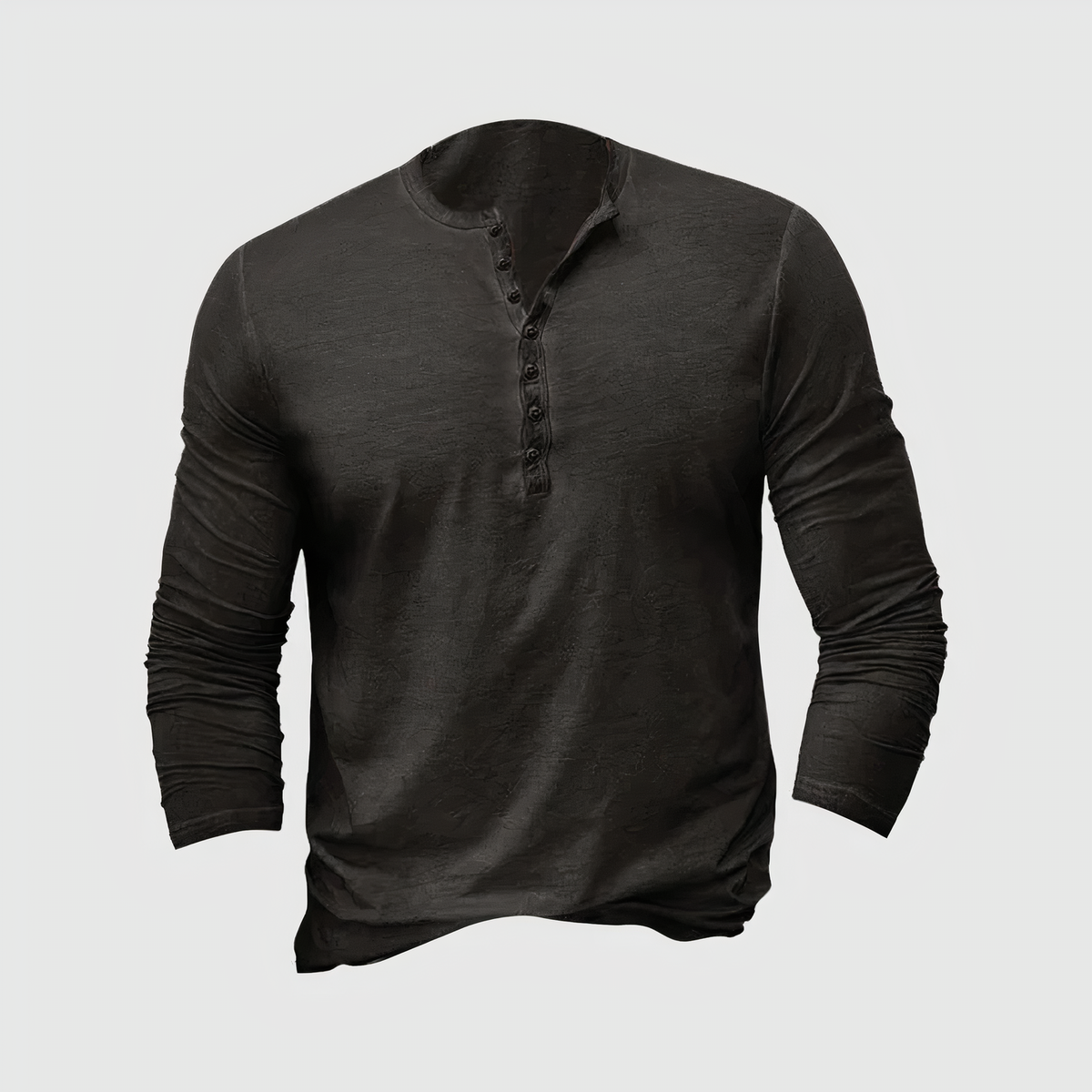 Kaloan | Naturzug Herren Langarmshirt