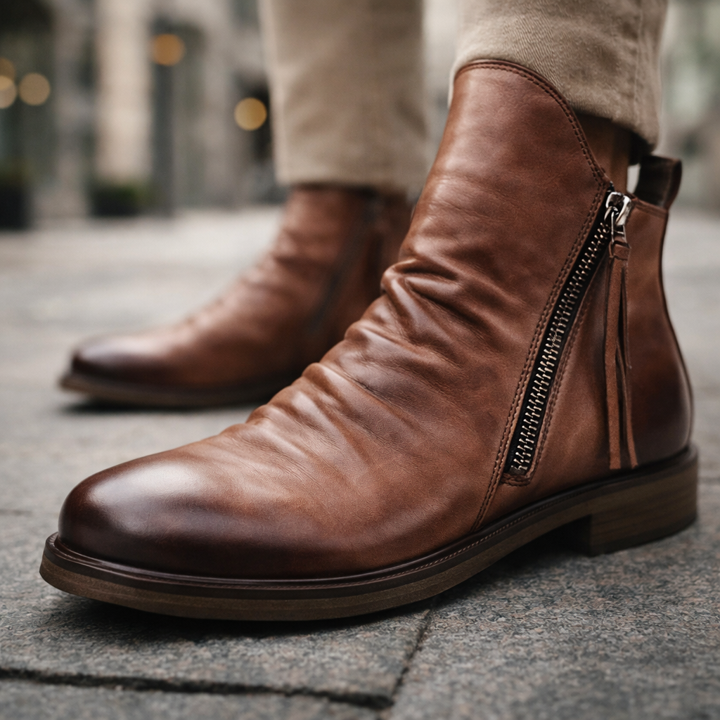 Eloel | Leder Boots
