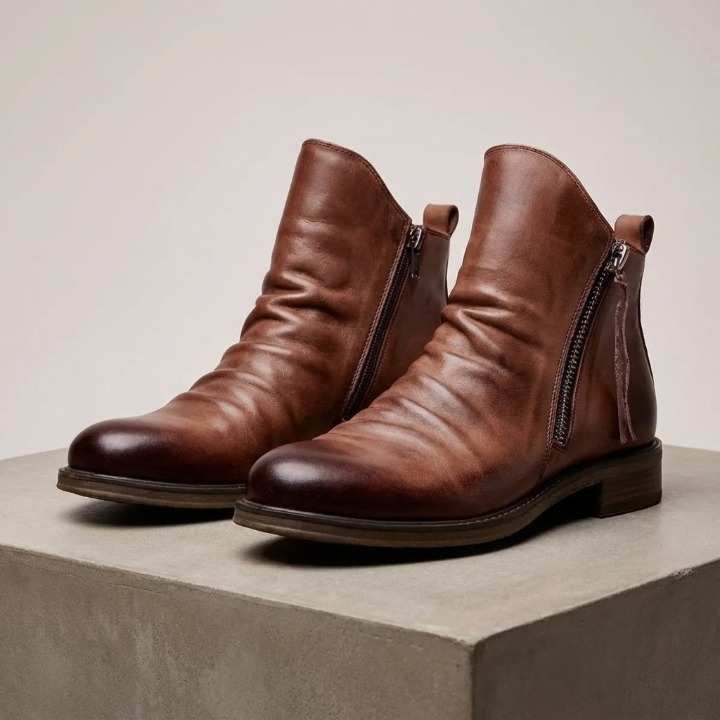 Eloel | Leder Boots