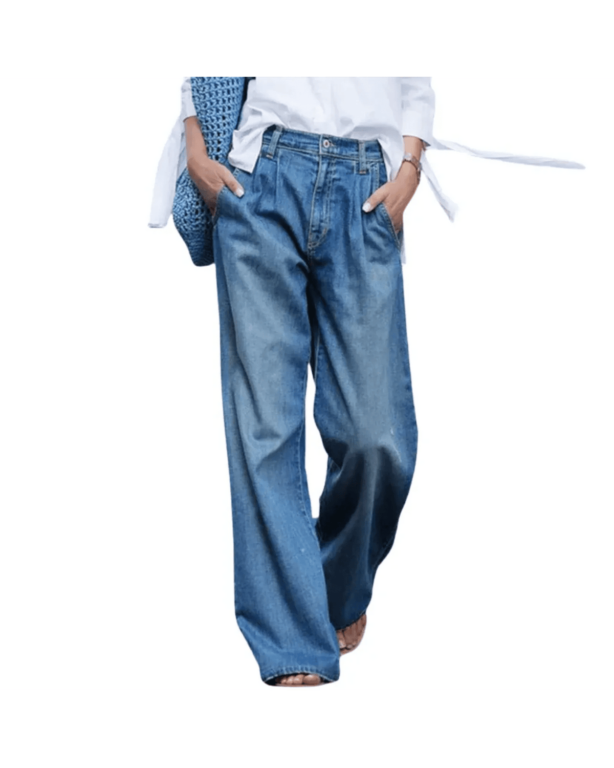 Damen Jeans mit bequemem Schnitt und klarer Form für Büro & Freizeit