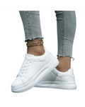 Kaufberg| Damen Sneaker weiß aus Glattleder für Arbeit & Freizeit