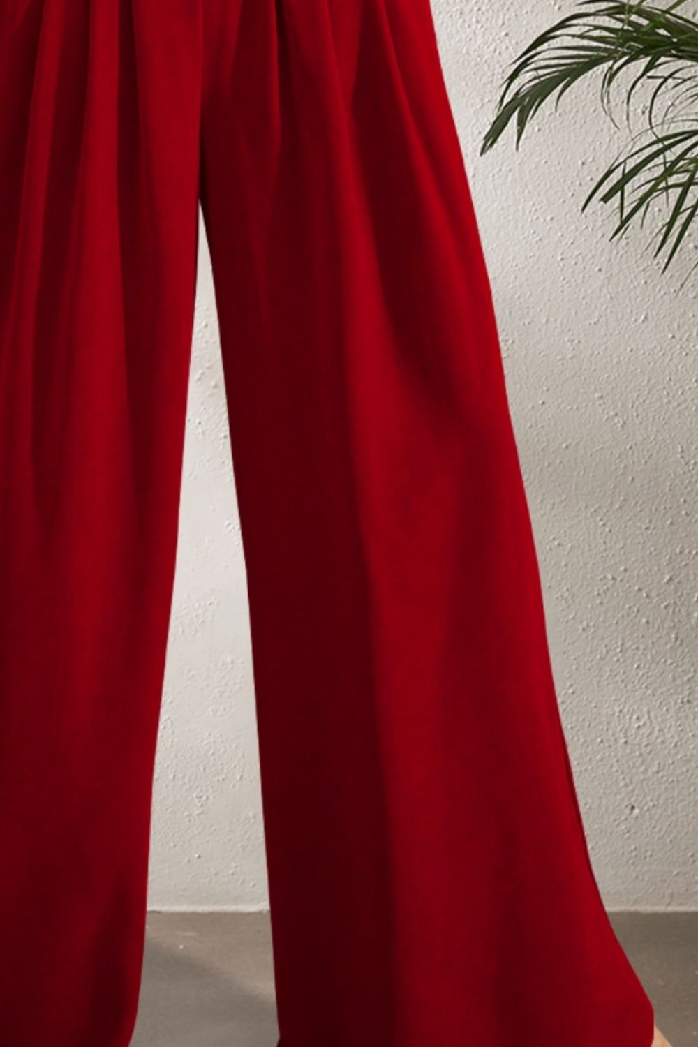 Clnaora | Weite Hose mit Hohem Bund