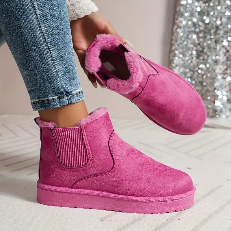 Tatjana Woll Boots mit Fleece-Innenfutter
