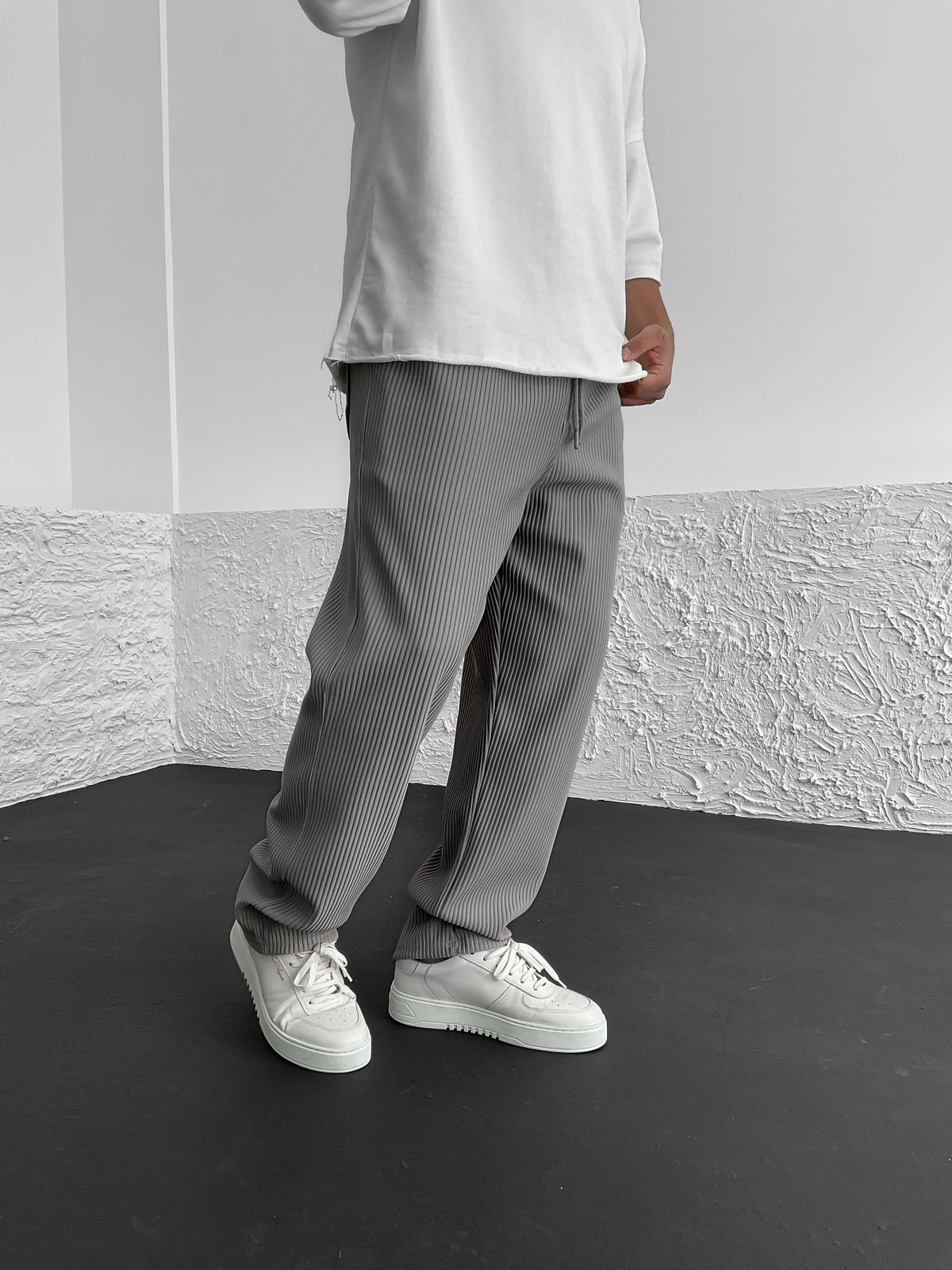 Rafanen | Gerippte Elasthan Hose