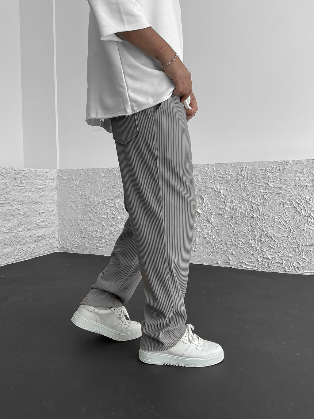 Rafanen | Gerippte Elasthan Hose