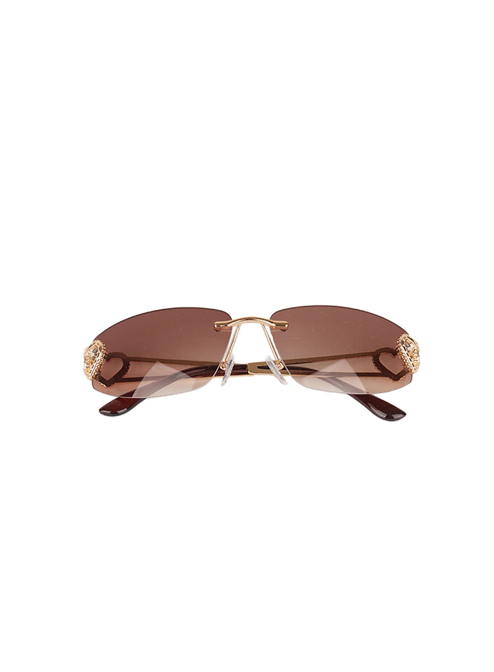 Leoina | Doppelte Herzen Sonnenbrille
