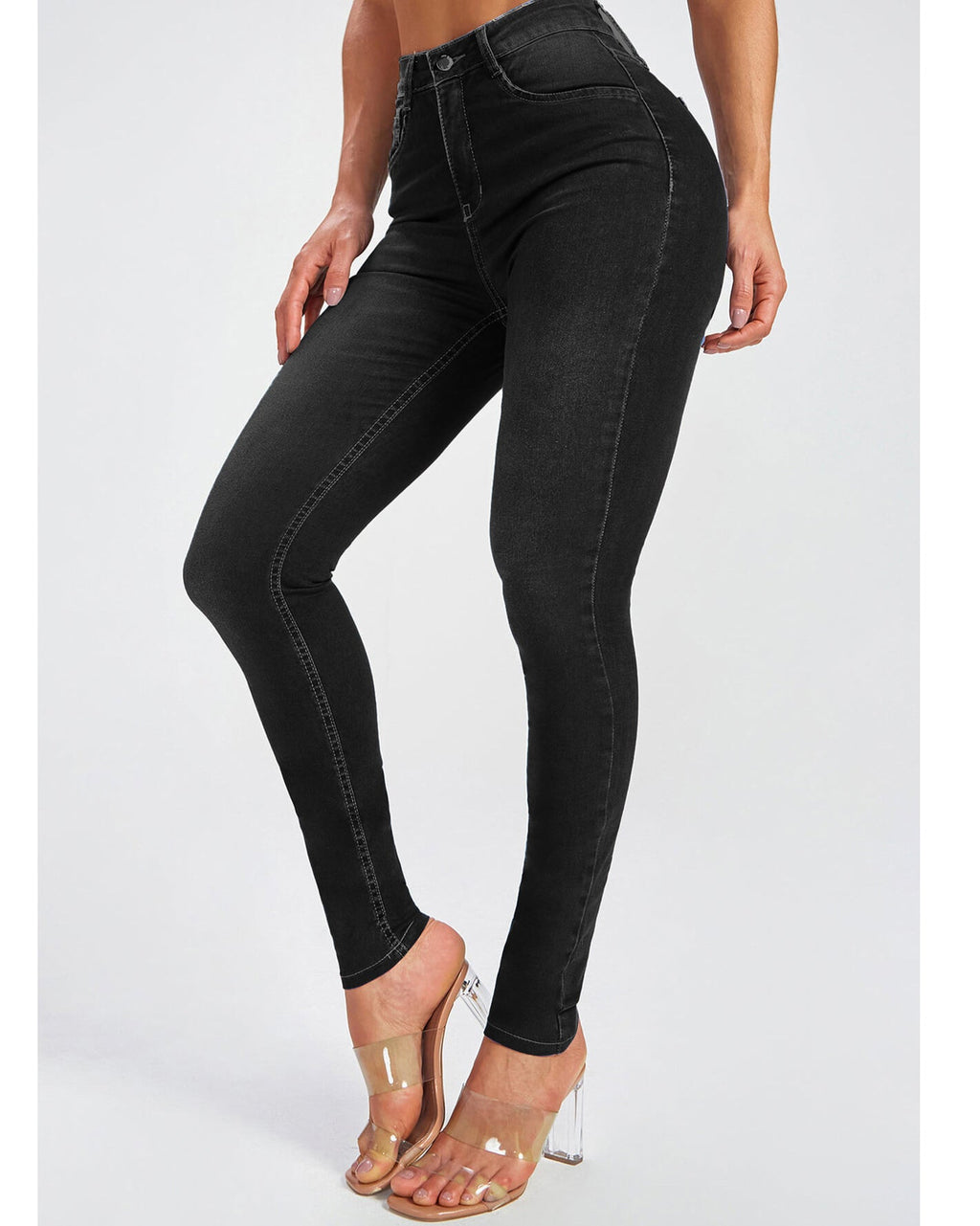 Damen Enge Denim-Hose
