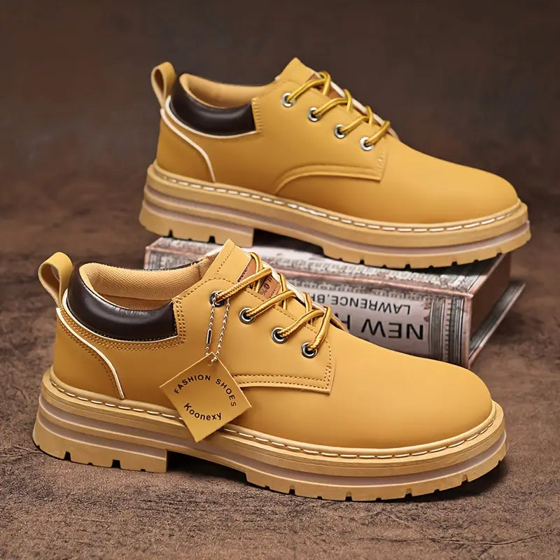 Gabian | Klassische Schnürschuhe Mit Runder Zehen