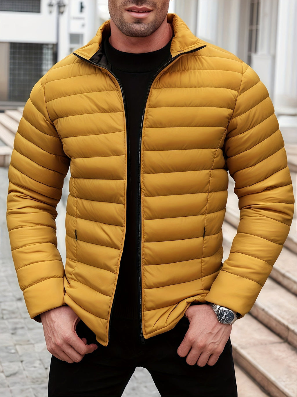 Elonus | Gesteppte Pufferjacke Mit Reißverschluss