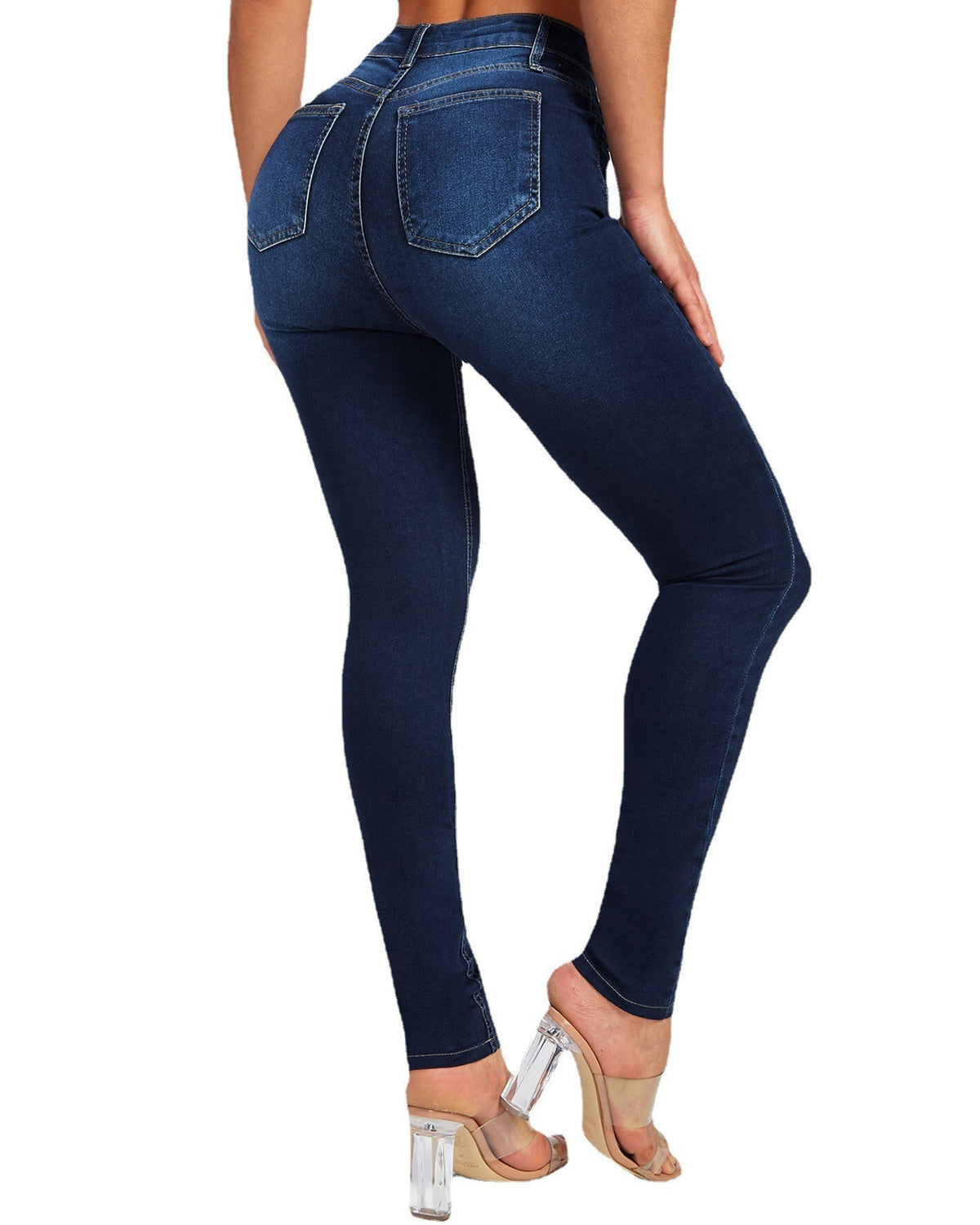 Damen Enge Denim-Hose