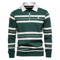 Maronan | Finesso Herren Langarm Polo-Shirt