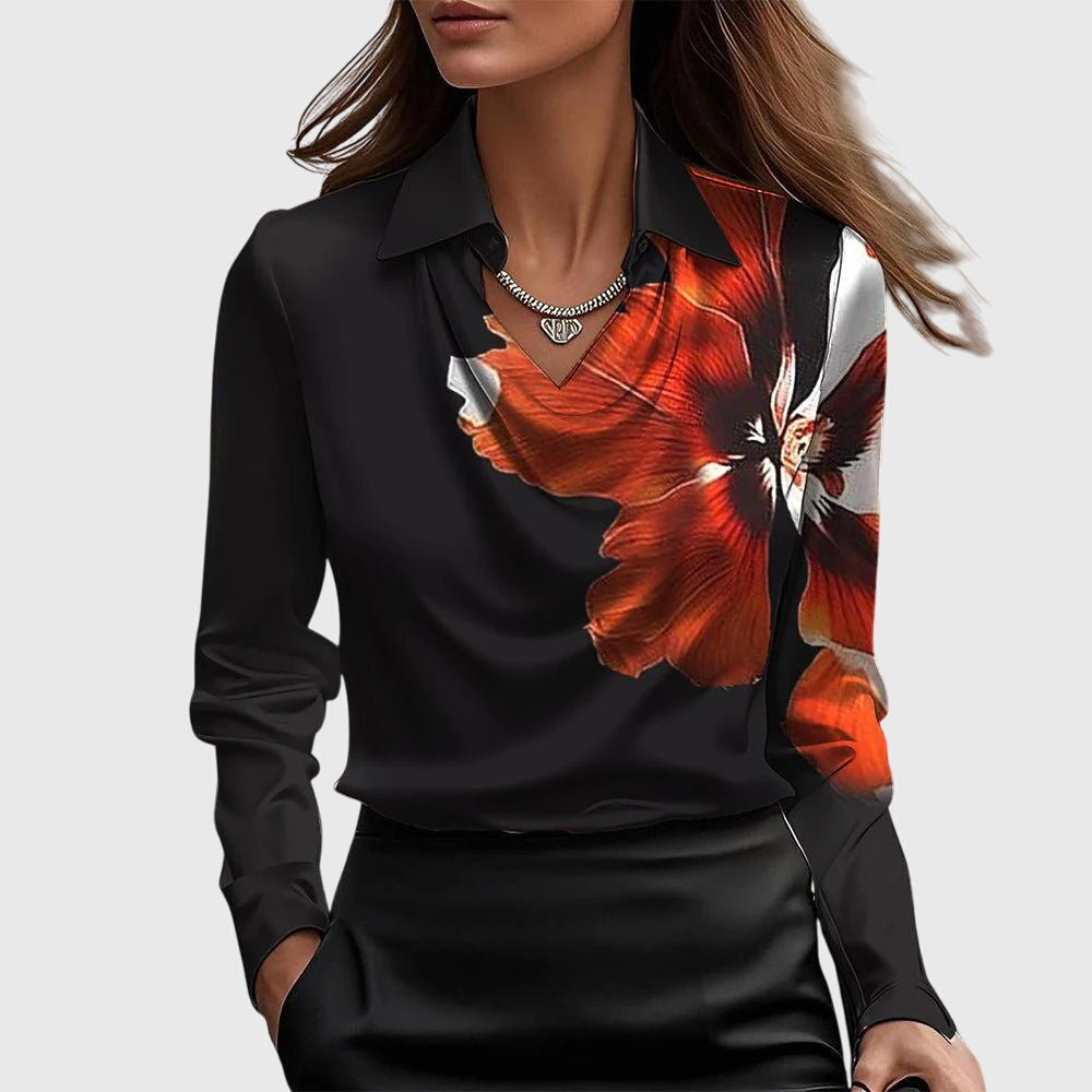Nolaina | Elegante Satinbluse