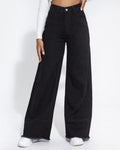 Damen Jeans mit weitem Bein