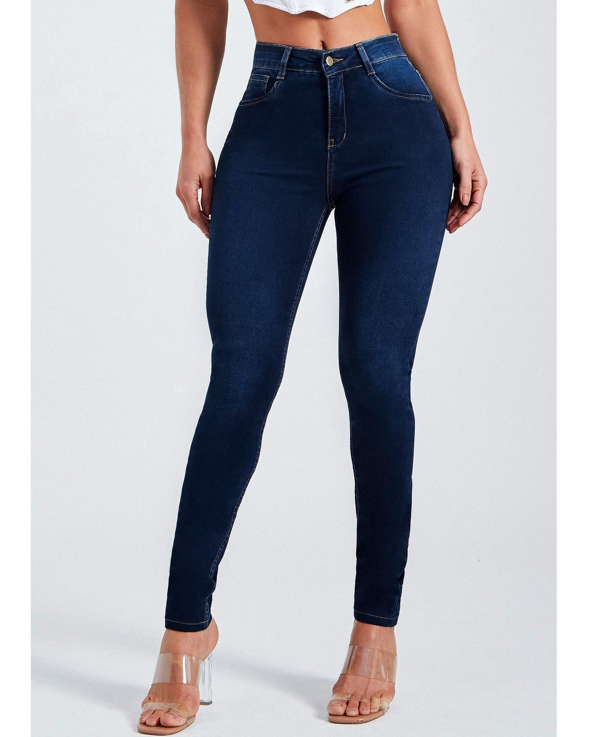 Damen Enge Denim-Hose