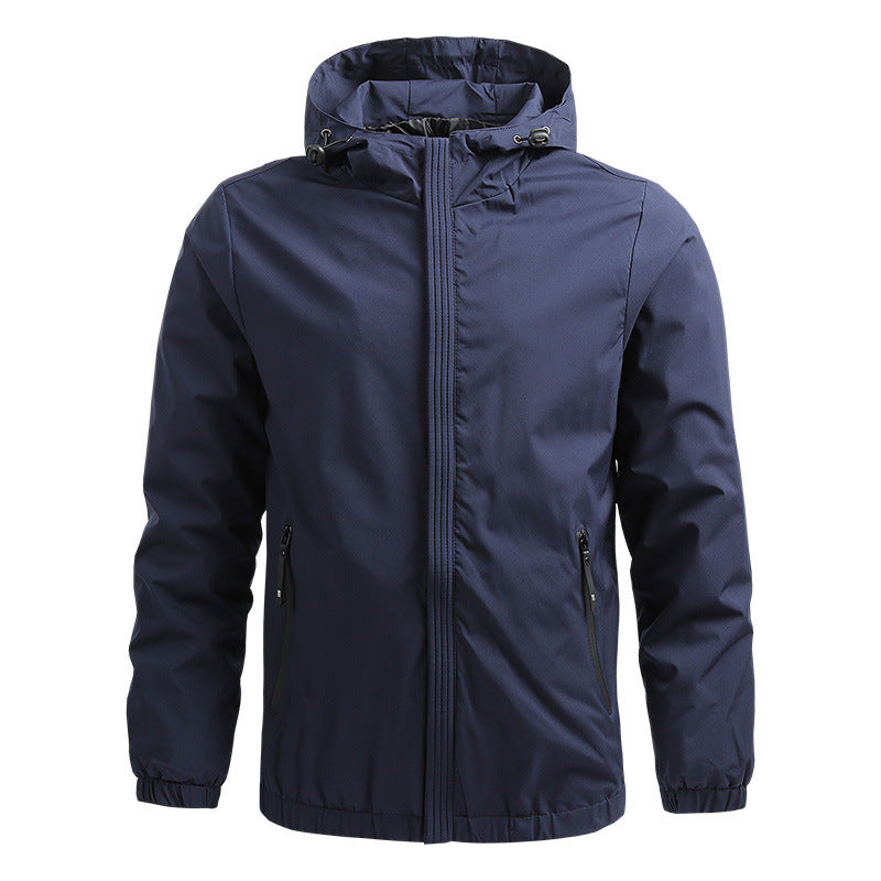 Elaio | Jacke mit Kapuze und langen Ärmeln
