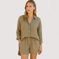 Helene | Hemd-Shorts-Set