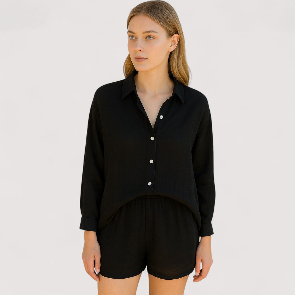 Helene | Hemd-Shorts-Set