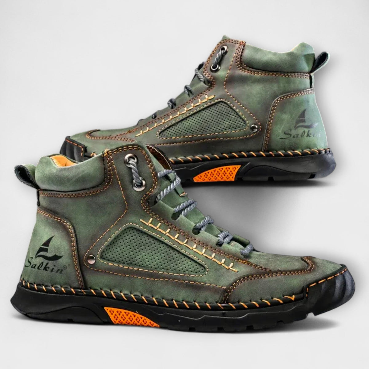 Valelio | Hochformatige Lederstiefel