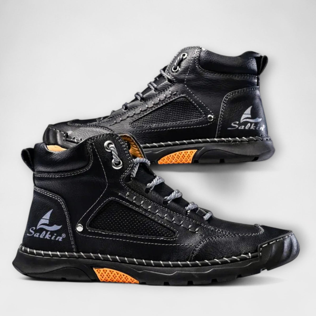 Valelio | Hochformatige Lederstiefel