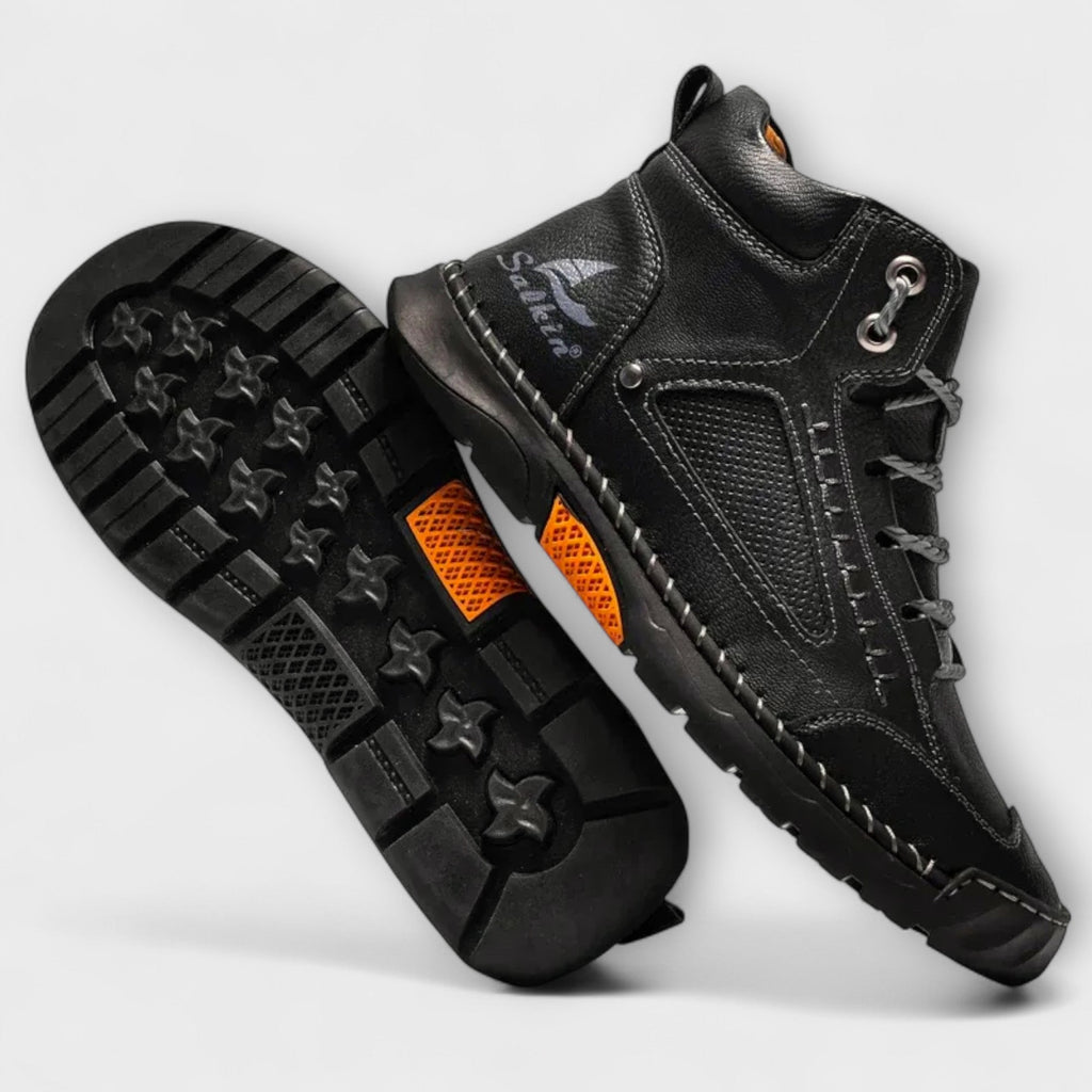 Valelio | Hochformatige Lederstiefel