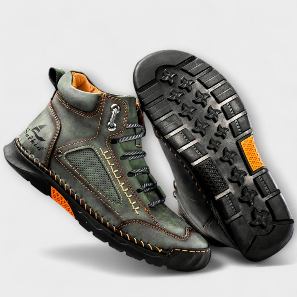 Valelio | Hochformatige Lederstiefel