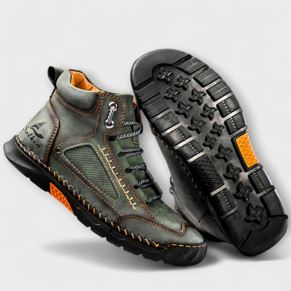 Valelio | Hochformatige Lederstiefel